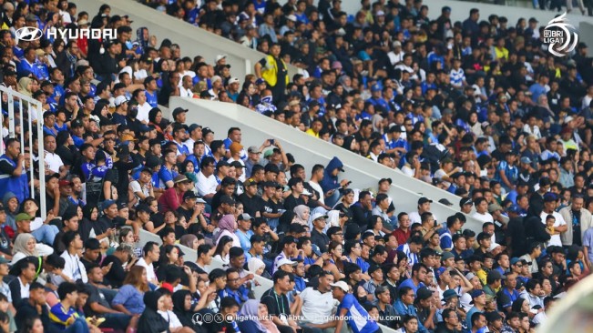 Suporter PSIM Yogyakarta. (IG @liga1match)
